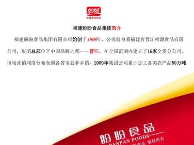 福建盼盼食品集團(tuán)麥香系列產(chǎn)品營銷策劃方案